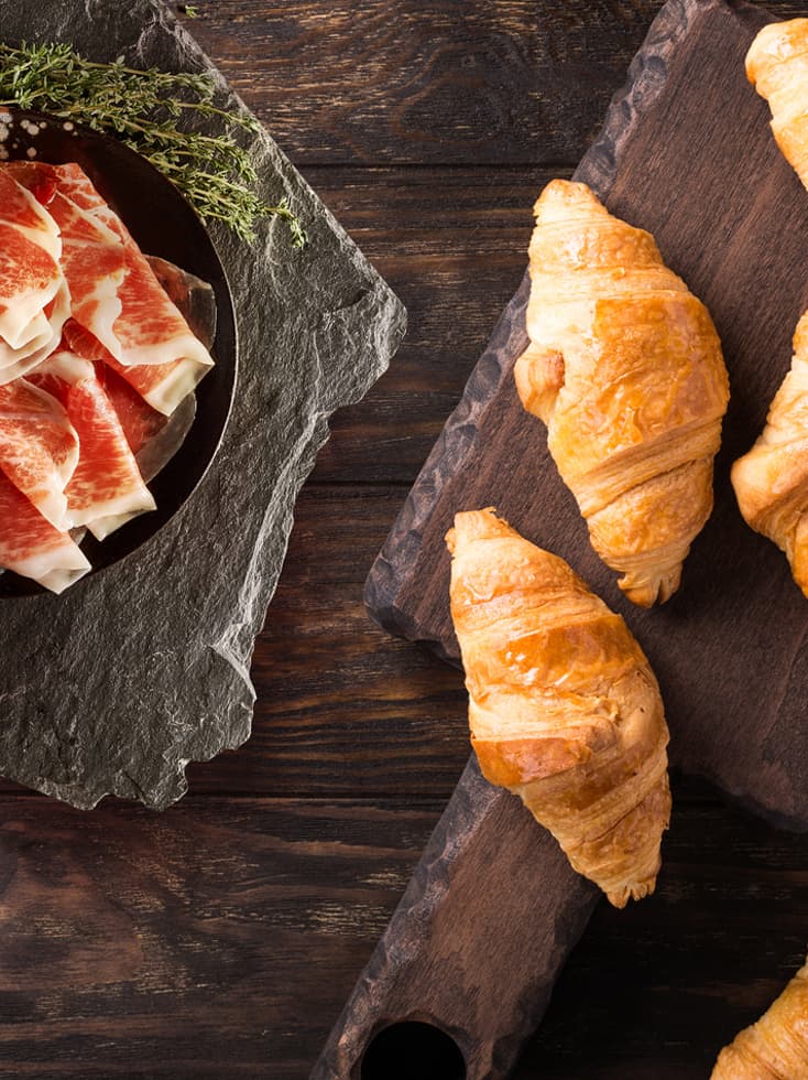 Croissant de pernil serrà
