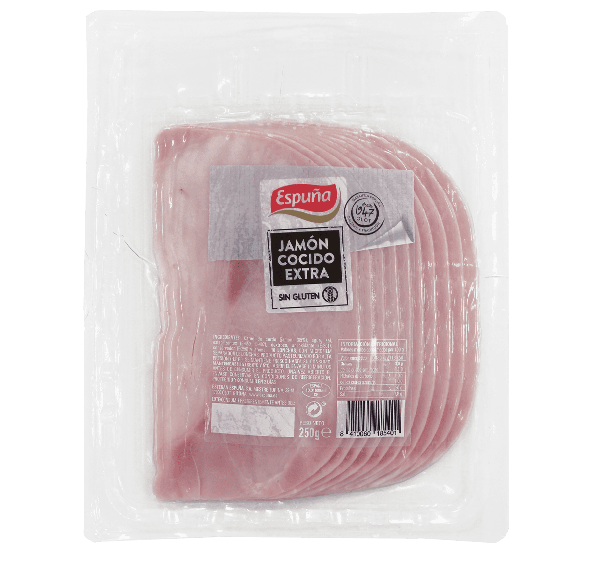 Pernil cuit llesques 250g